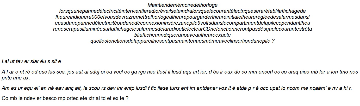 Les dyslexiques voient les mots, mais ils sont souvent mal segmentés.